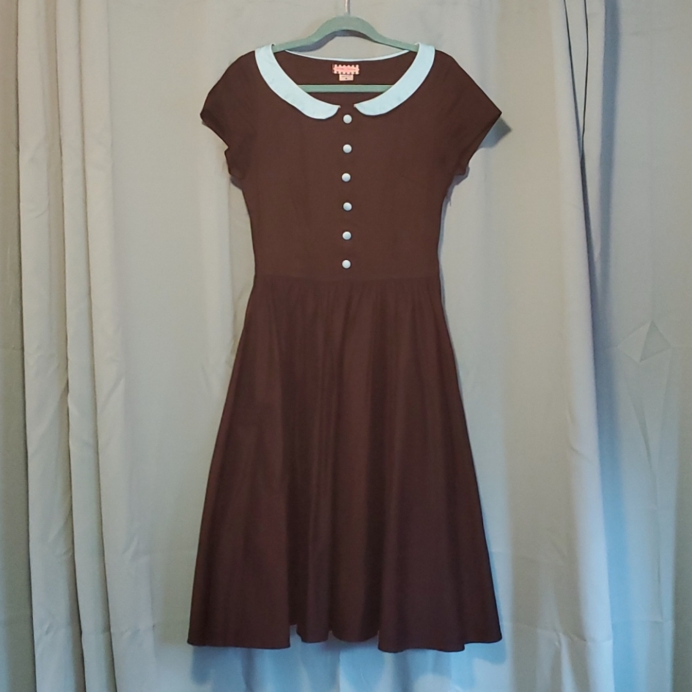 Pinup Couture Peter Pan collar dress